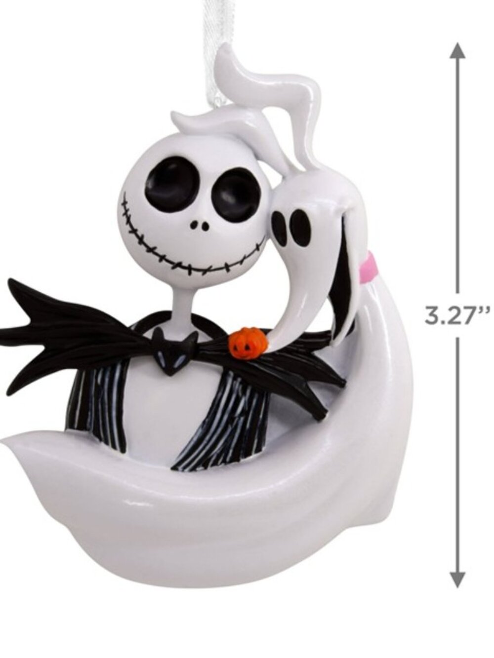 NIB Disney Nightmare Before Christmas Jack and Zero Hallmark Ornament